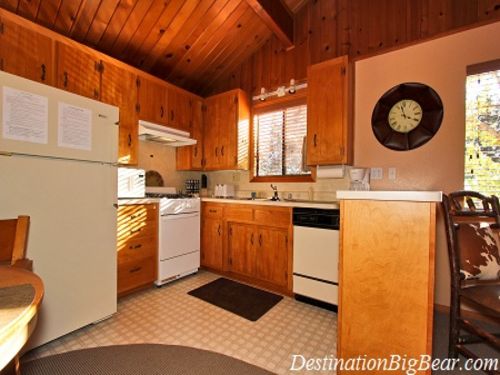 Fully stocked kitchen