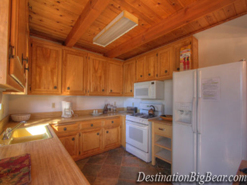 Fully stocked kitchen