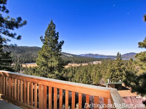 Lake views from the porch swing