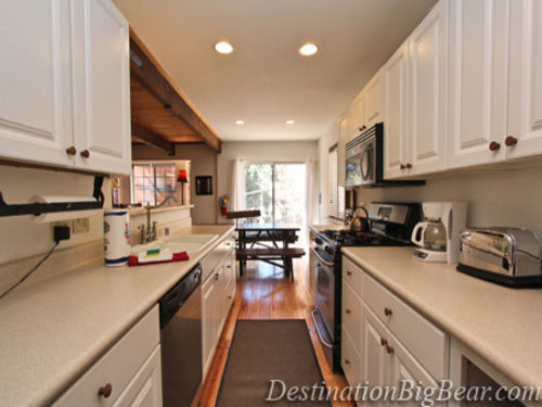 Fully stocked kitchen 