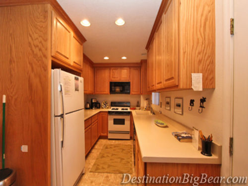 Fully stocked kitchen