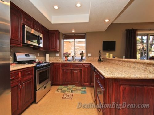 Fully stocked kitchen