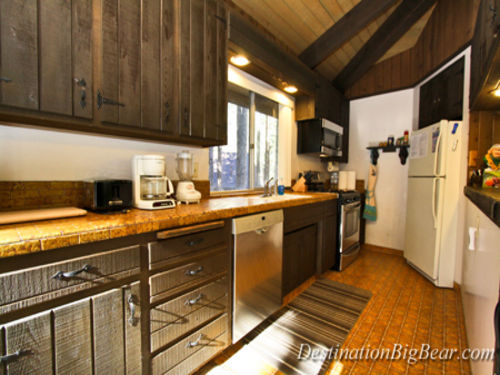 Fully stocked kitchen