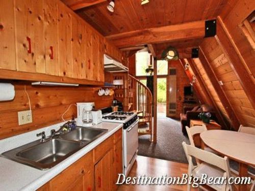 Fully stocked kitchen