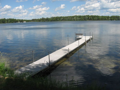 Nice dock to tie up the boat