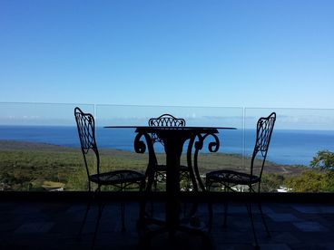 Lanai & Views.(clear glass railing in the background)