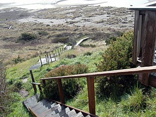 Private  stairs to Beach