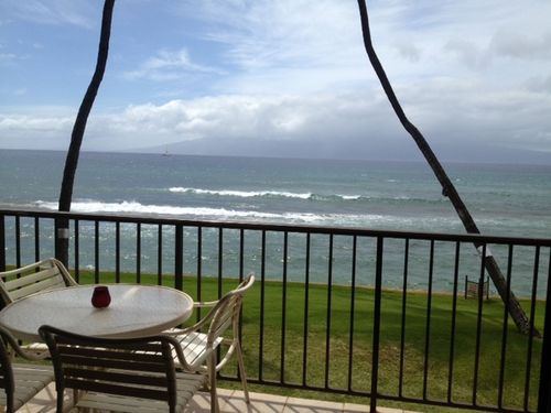 If you come to Maui, staying oceanfront is the only way to go.