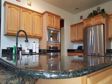 Huge Kitchen ~ Granite counter tops...