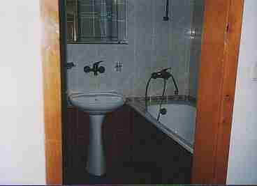 Bathroom with bath tub & WC (second floor)