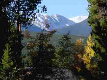 Actual view from deck, hot tub, fire pit, and several bedrooms!