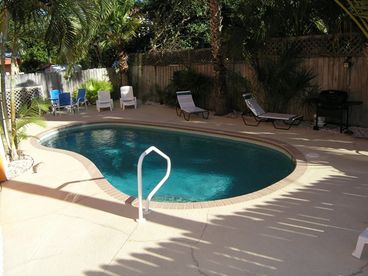 Splash in your own private pool or use the BBQ grill for a great meal!