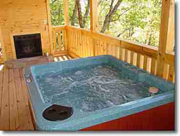 Hot Tub & Gas Fireplace