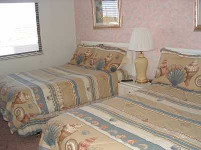 2nd BR with TV & intracoastal view