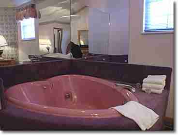 Heart-shaped Jacuzzi