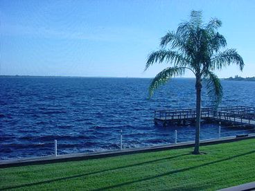 View toward Schooner Bay fishing pier and Gulf of Mexico