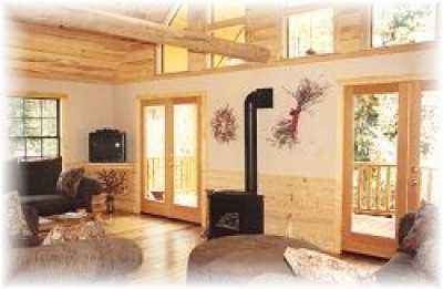 Great Room with Gas Stove
