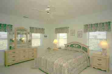 Large, cool, comfortable bedrooms