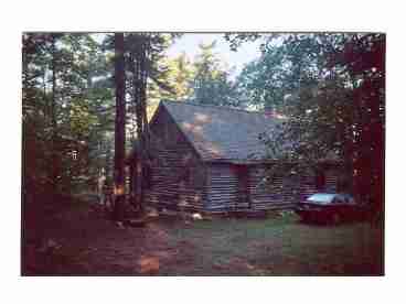 Lakefront Log Cabin