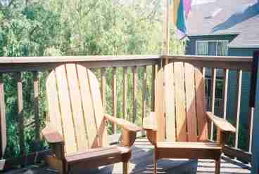 Master Bedroom Deck