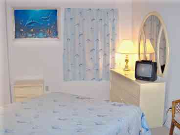 Ocean View bedroom with adjoining Bathroom