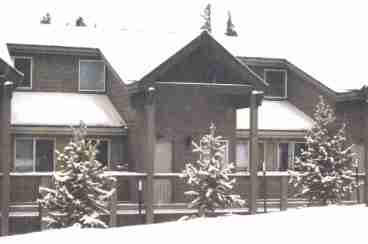 Front view of our unit after a fresh snowfall.