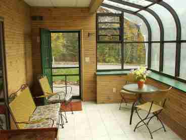 Greenhouse Sitting area