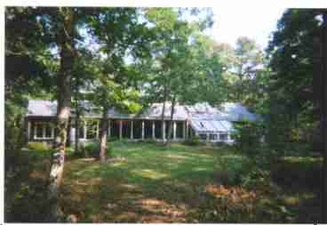 house from garden