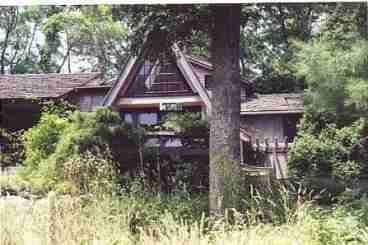 Back view of house.