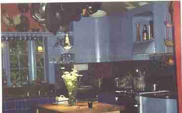 Country kitchen.