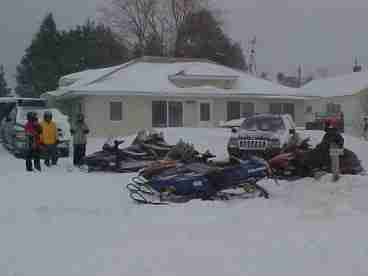 Snowmobile from the front door to hundreds of groomed snowmobile trails. St. Ignace to Sault Ste. Marie to Munising and Grand Marias.