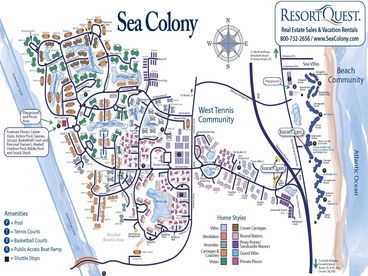 Sea Colony Community Map