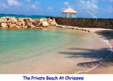 Private Beach at Chrisanns