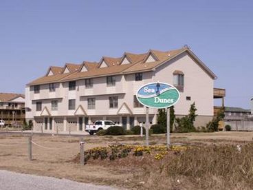 The best building in Sea Dunes - we are parallel to the beach and have a great view!  