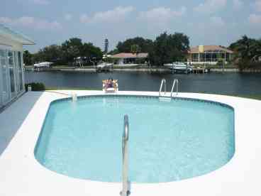 Large Pool - swim and watch the Dolphins!