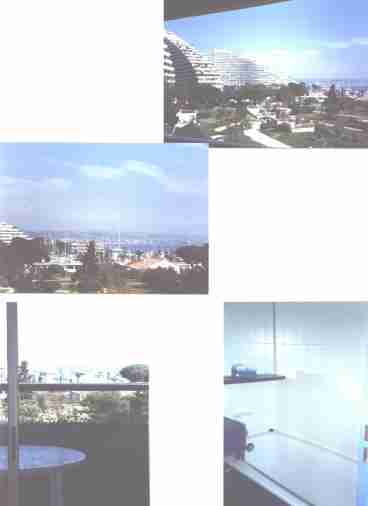 Terrace and view of Bay