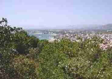 View from the balcony