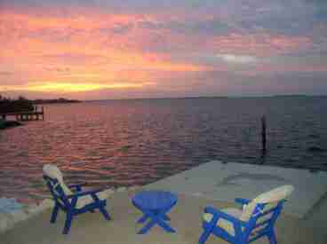 Sunrise from Our Dock!