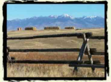 River Front Log Cabin on Ranch