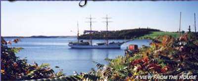 Admiralty House on Lunenburg Bay