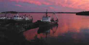 Admiralty House on Lunenburg Bay