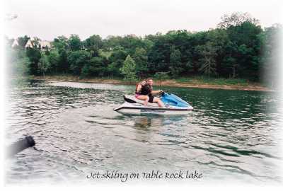 Jet Skiing on Table Rock Lake