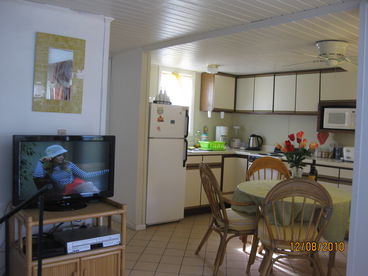 Kitchen and dining area