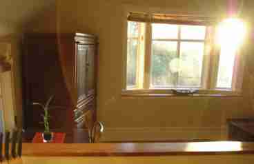 Large South-West facing windows bathe the suite in light

