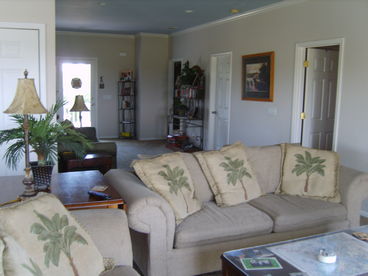 Upstairs Bedroom w/ Private Deck and Ocean Marsh Views