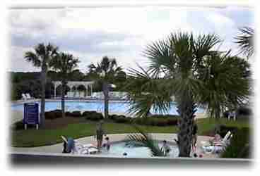 Harbor Island Raquet Club Pool Area
