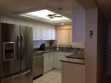 Updated Kitchen with Intercoastal views