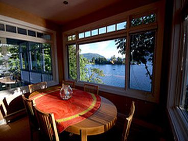Dining Room with views of Vesuvius Bay