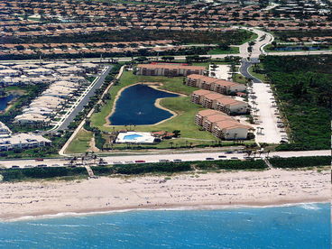 Aerial View, Private Gate to Beach
