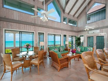 Living room with panoramic views